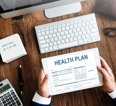 Health plan information examination concept